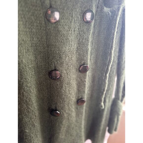 60. Siste's cardigan; mohair blend; made in Italy; size large - Picture 3 of 11